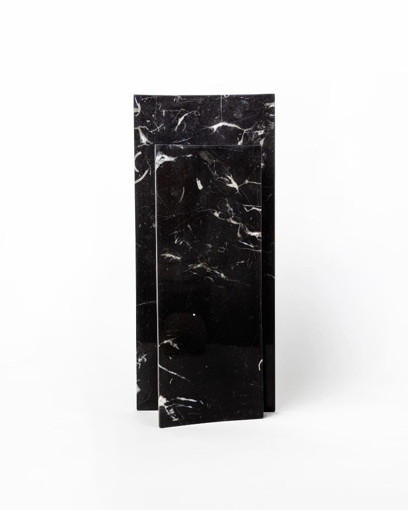 011 Noira Arc Tall Marble Vase