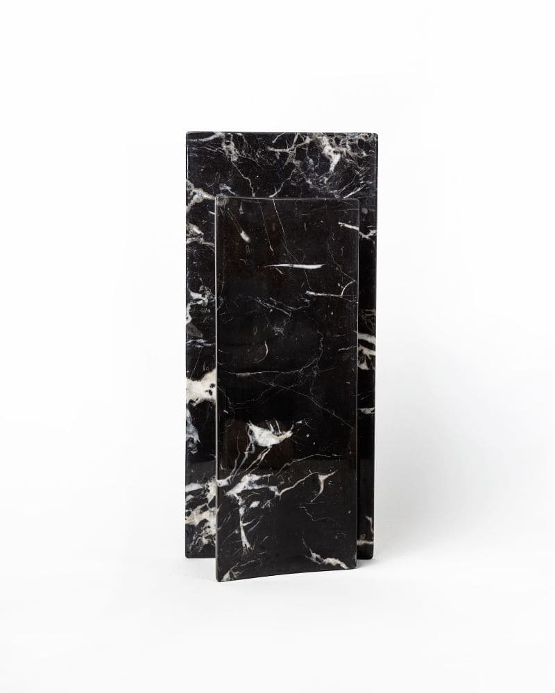 012 Noira Arc Tall Marble Vase
