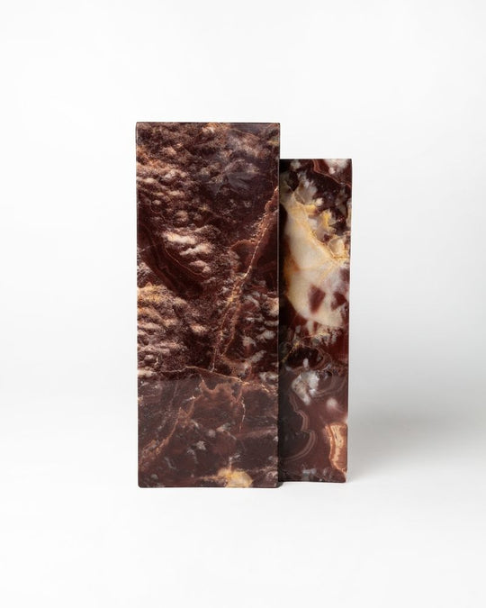 001 Scarlet Arc Marble Tissue Box