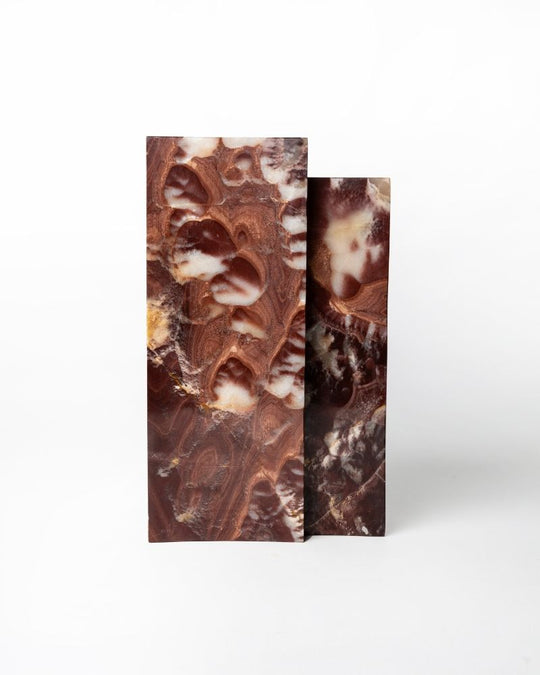 002 Scarlet Arc Marble Tissue Box