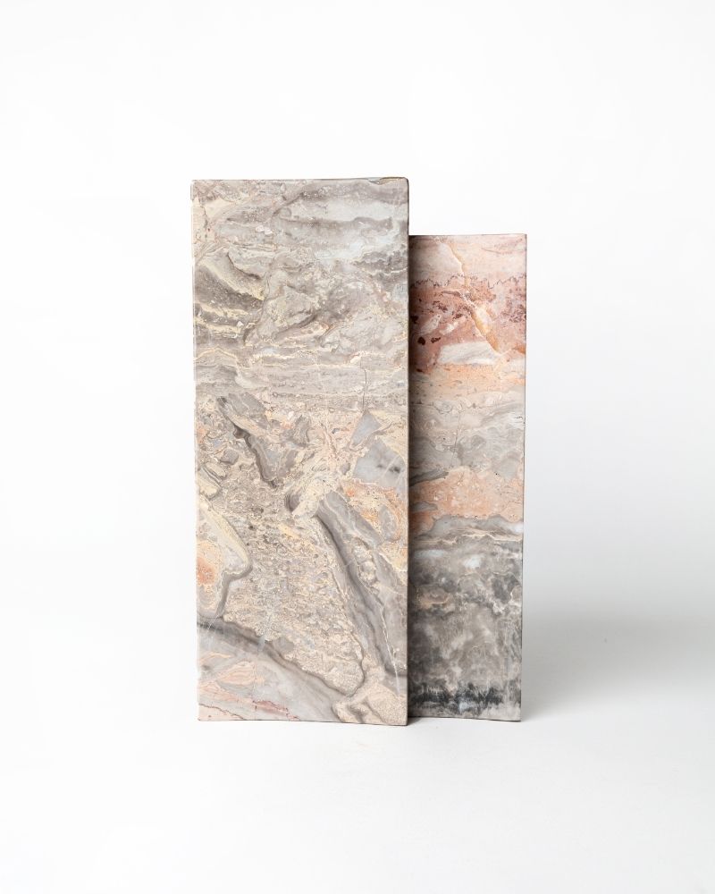 027 Rosso Arc Marble Tissue Box