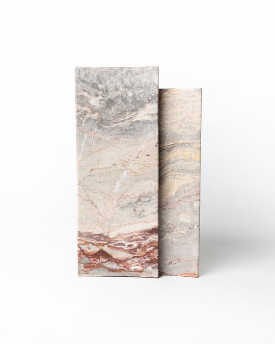 028 Rosso Arc Marble Tissue Box