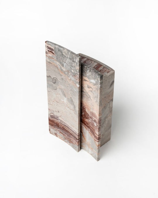 029 Rosso Arc Marble Tissue Box