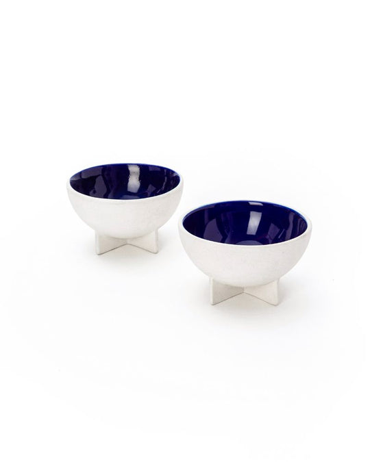 Fullstop 250ml Dessert Bowl Deep Blue (Set of 2)