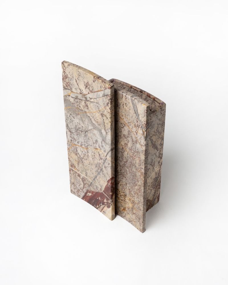 037 Ombros Arc Marble Tissue Box