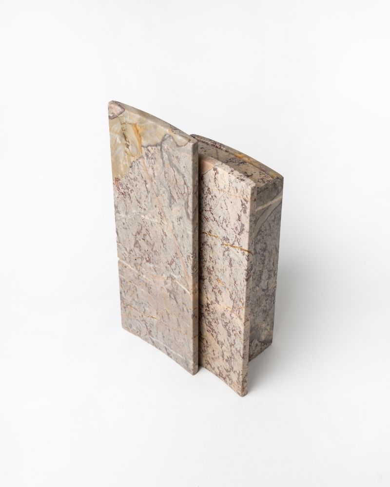 041 Ombros Arc Marble Tissue Box