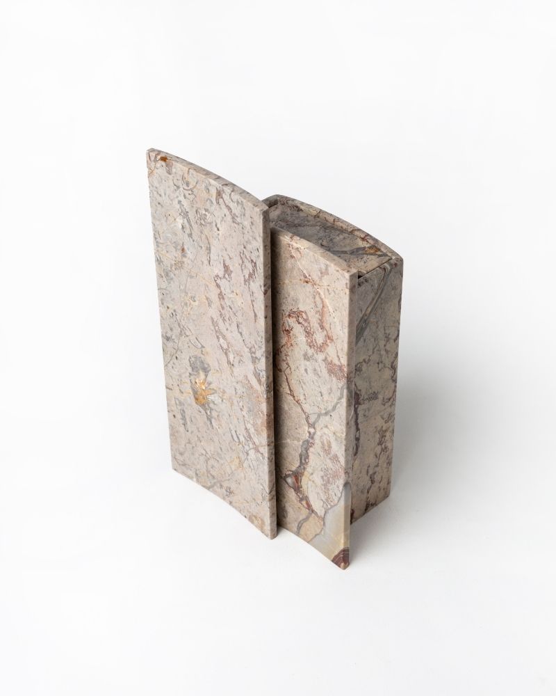 045 Ombros Arc Marble Tissue Box