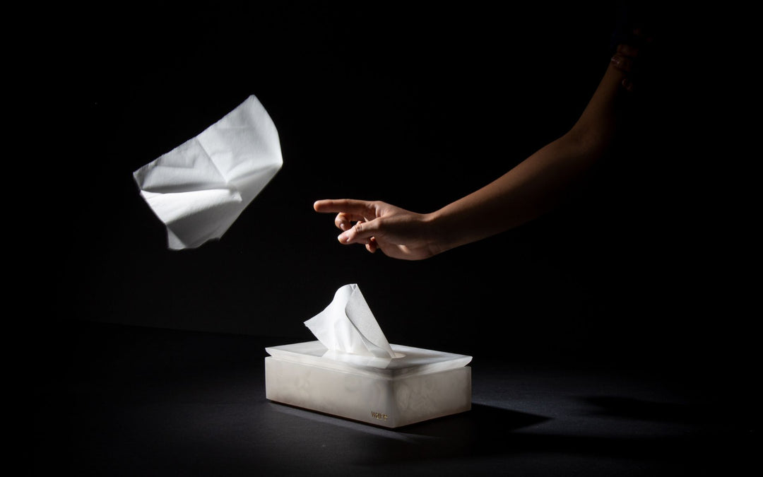 Gravita Marble Tissue Box