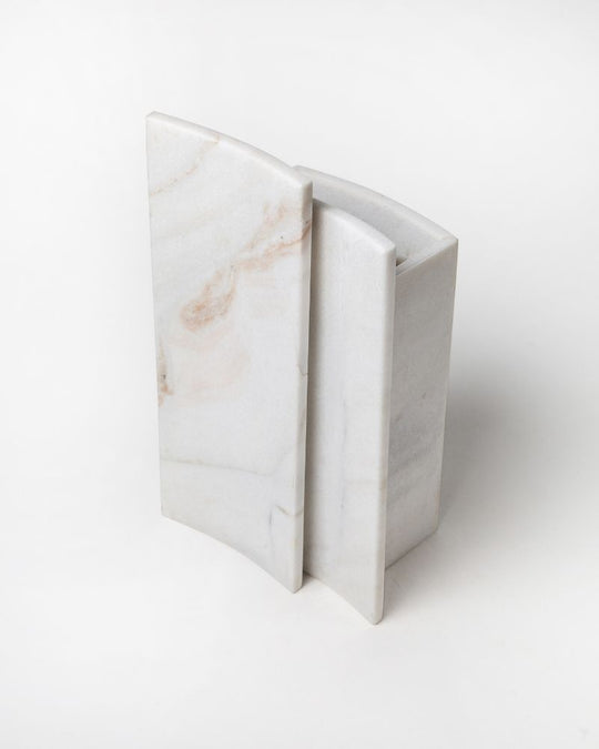 054 Evara Arc Marble Tissue Box