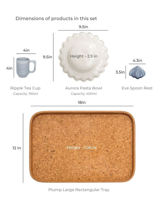 Breakfast in Bed Breakfast Set (6 pieces)