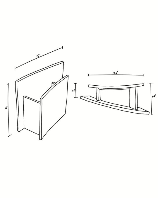 017 Covo Arc Wide Pinched Marble Vase
