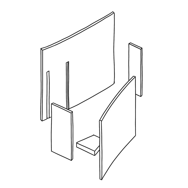 001 Noira Arc Diverge Vase