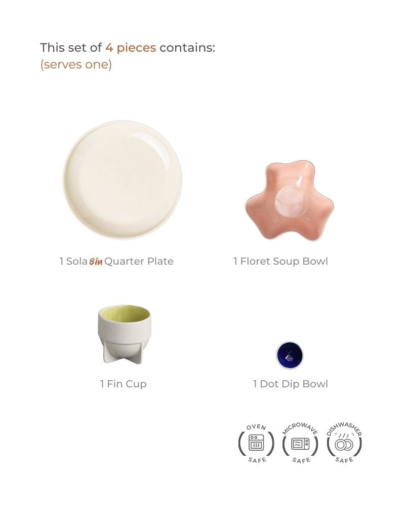 Apam and Stew Breakfast Set (4 Pieces)