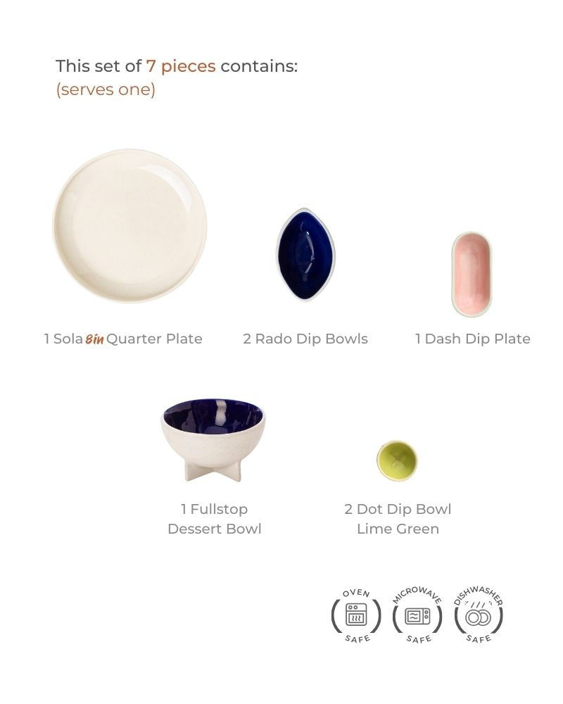 Bistro Table Setting (7 Pieces)