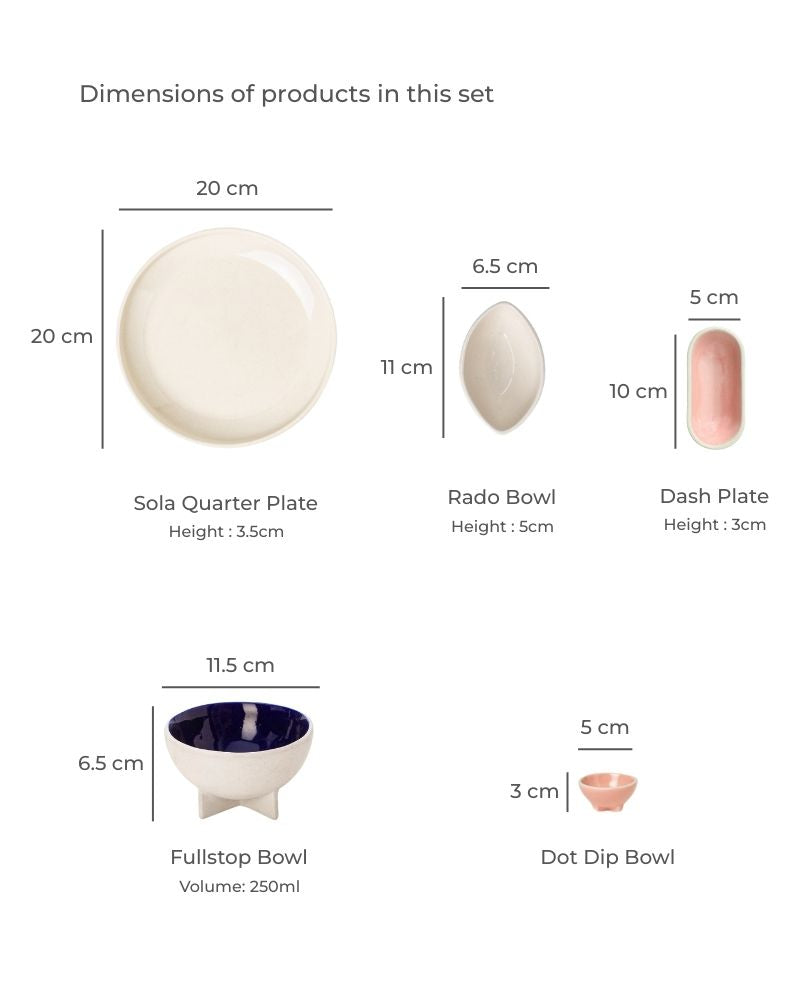 Bistro Table Setting (7 Pieces)