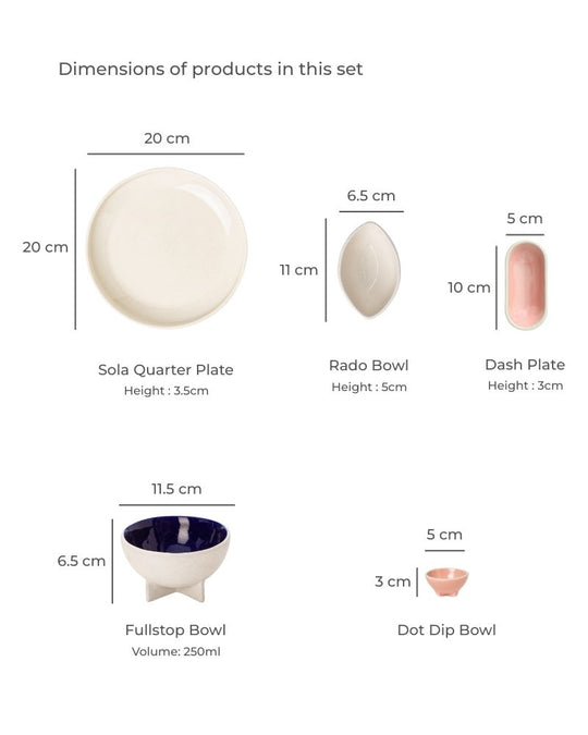 Bistro Table Setting (7 Pieces)