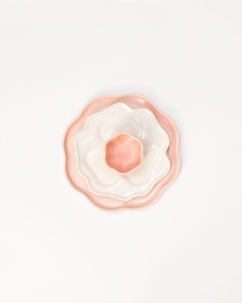 Blush Cherry Blossom Dinner Set (3 pieces)