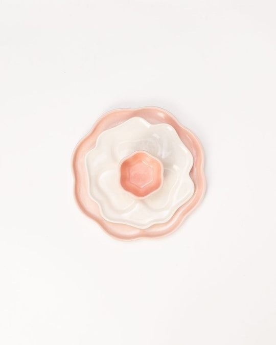 Blush Cherry Blossom Dinner Set (3 pieces)