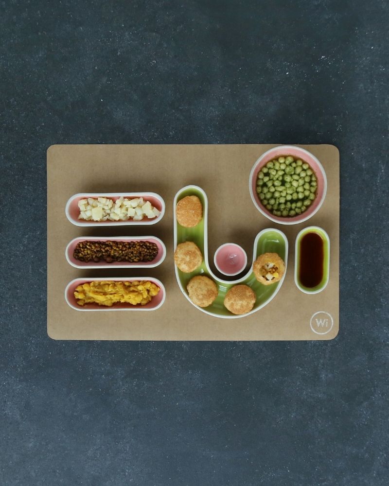 Chaat Table Setting  (7 Pieces)