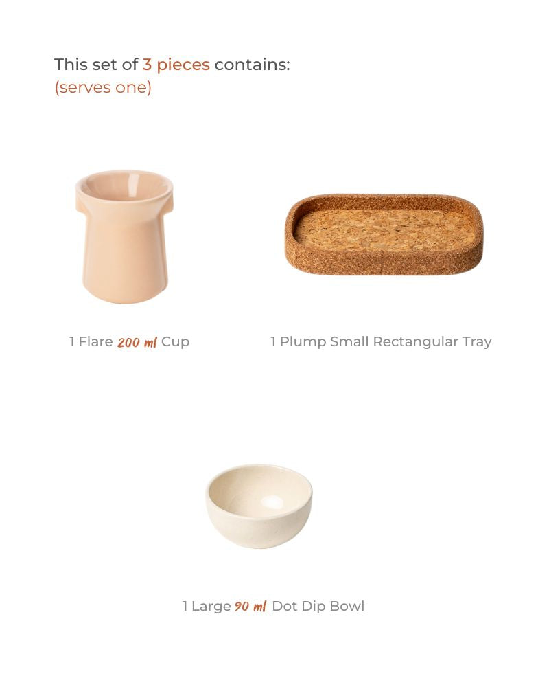 Crunchy Coffee Breakfast Set (3 pieces)