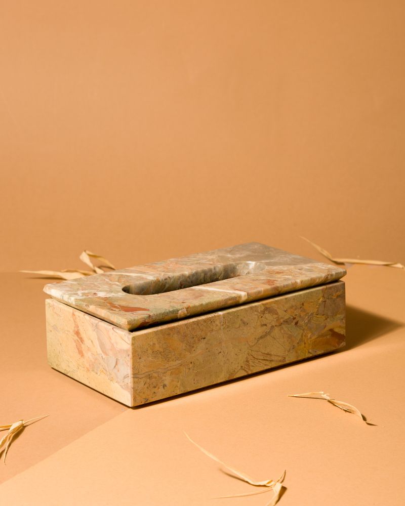 Deserto Gravità Marble Tissue Box