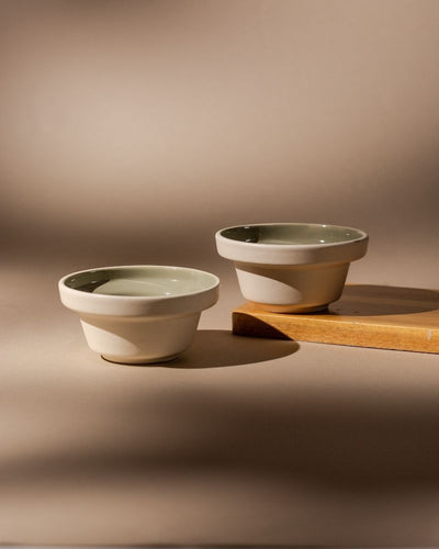 Eclipse 70ml Dip Bowl Sage Green (Set of 2)