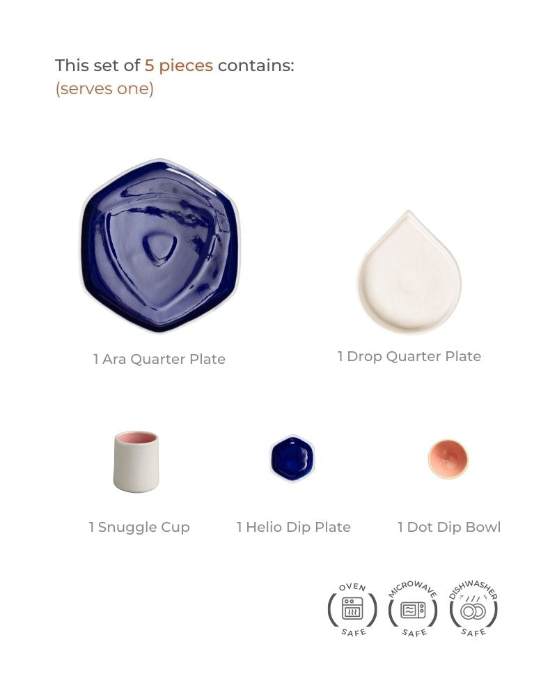 Ideal Brunch Breakfast Set (5 Pieces)