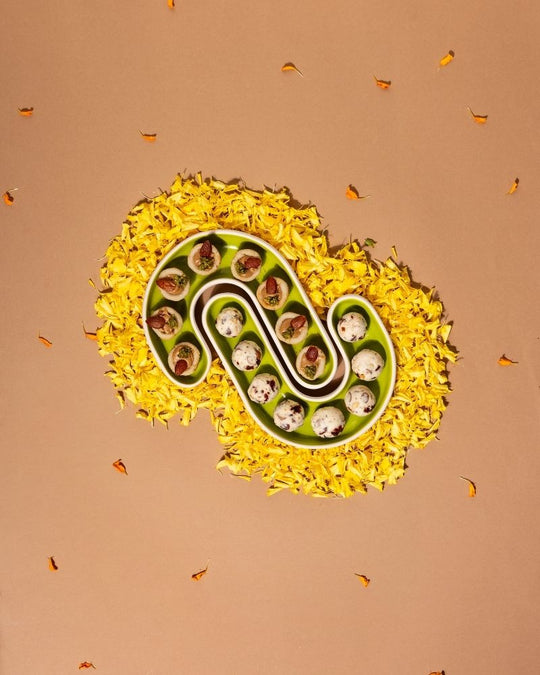 Jay Dip Plate Lime Green (Set of 2)