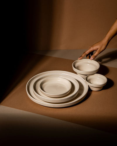 Lunar Dinner Set Nude (5 pieces)