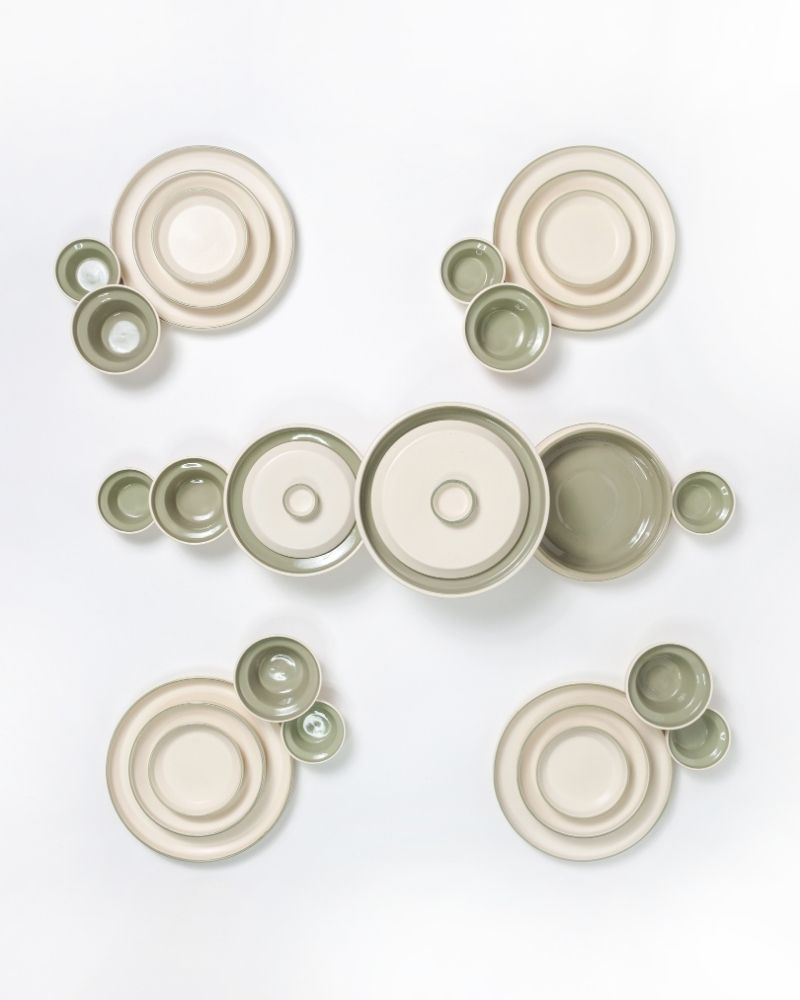 Lunar Dinner Spread Sage Green