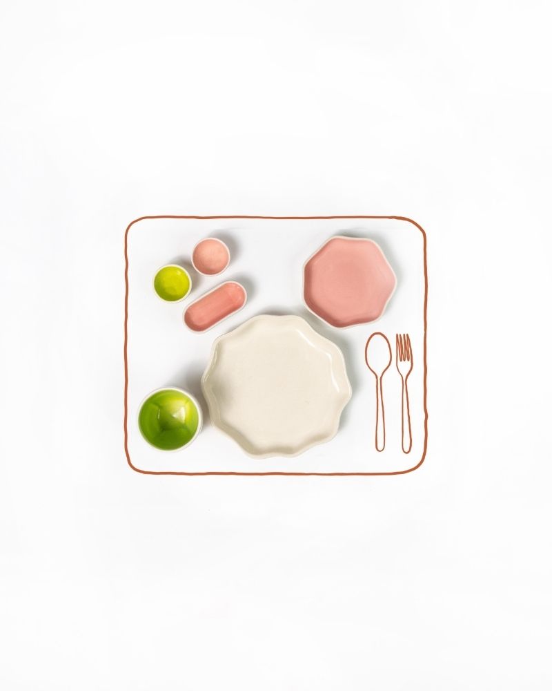 Mood-maker Breakfast Set  (6 Pieces)