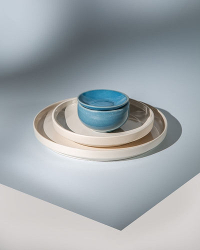 Pivot Basic Dinner Set Pacific Blue (4 Pieces)