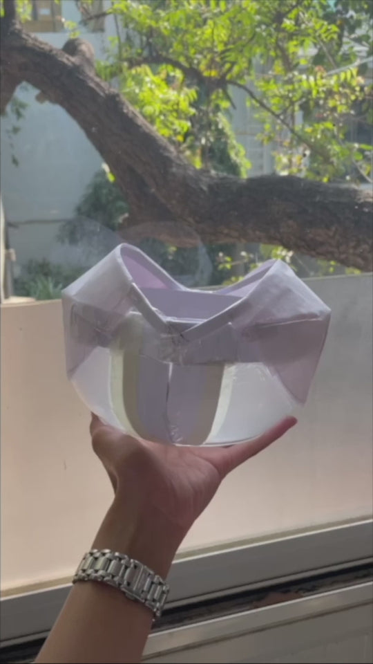 Big & Small Whirl Bowl Main Course Serving Set Nude (2 Pieces)