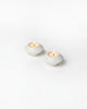 Skive Diya (Set of 2) White