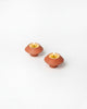 Skive Diya (Set of 2) Burnt Orange