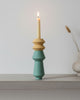 Skive Slim Candle Stand Set Mustard