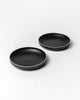 Sola 8in Quarter Plate Matt Black (Set of 2)