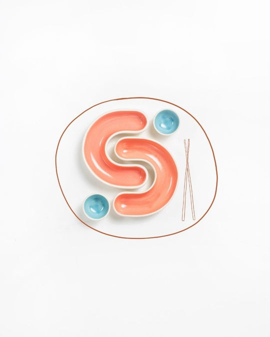 Sushi Dimsum Table Setting  (4 Pieces)