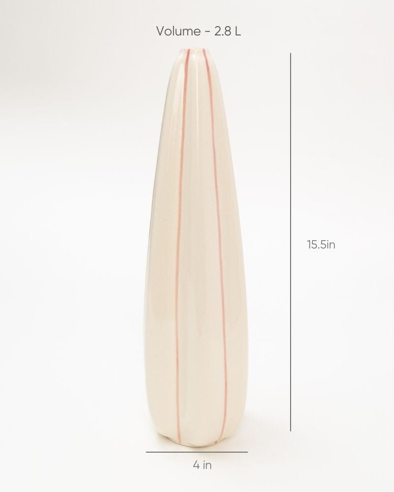 Ware Innovations Mumbai Vases Lang Vase Melon