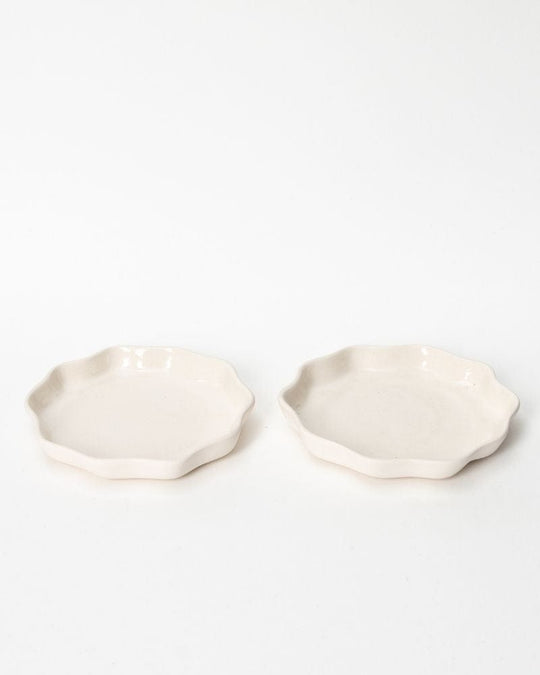 Big 7.6in Tara Quarter Plate in Nude