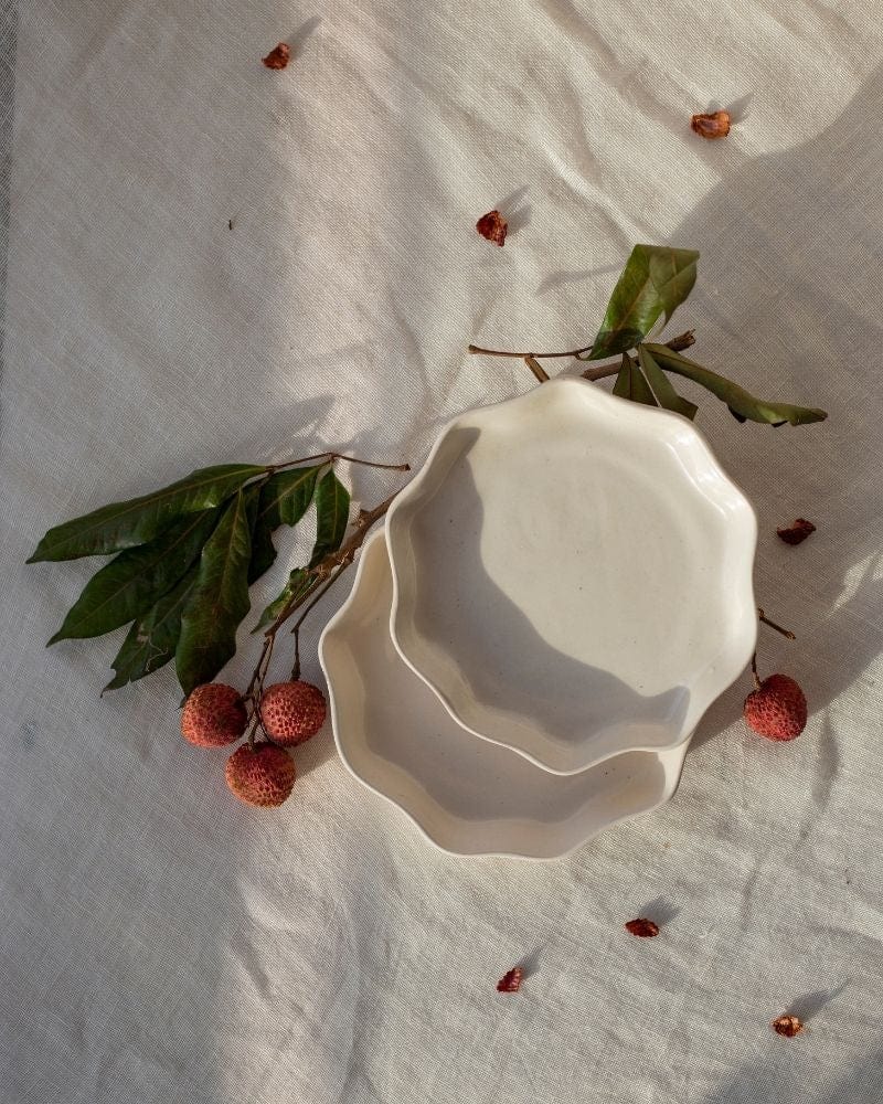 Ware Innovations Plates Nude Big Tara Quarter Plate Nude (Set of 2)