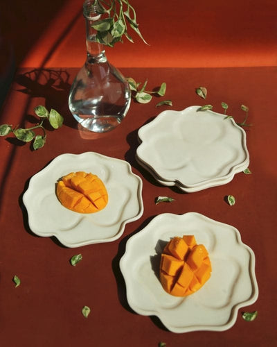 Clover 8.5in Quarter Plate Nude (Set of 2)