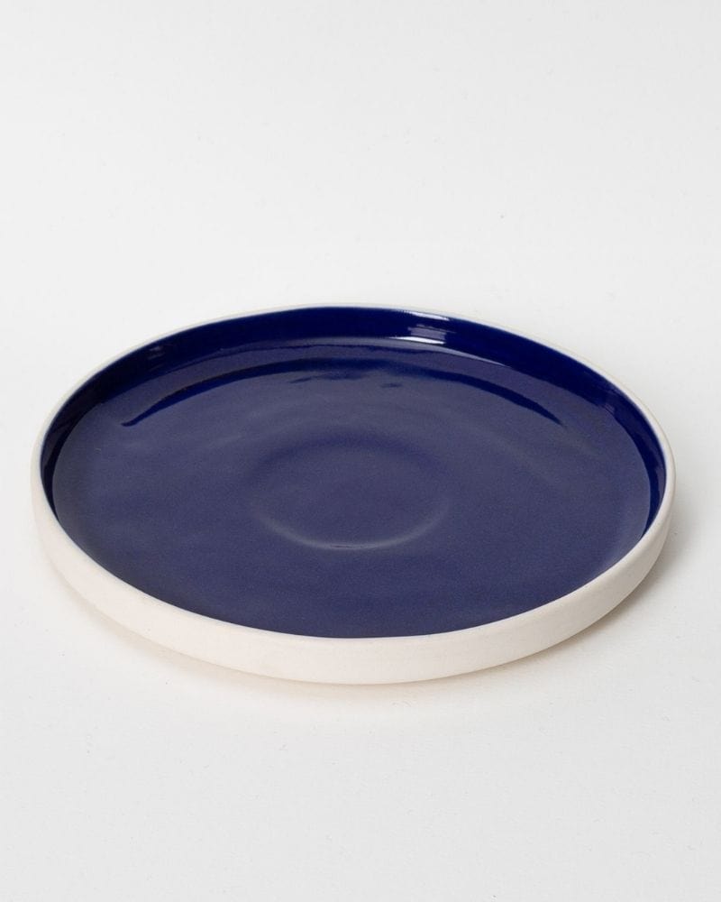 Cosmo 10in Dinner Plate in Deep Blue