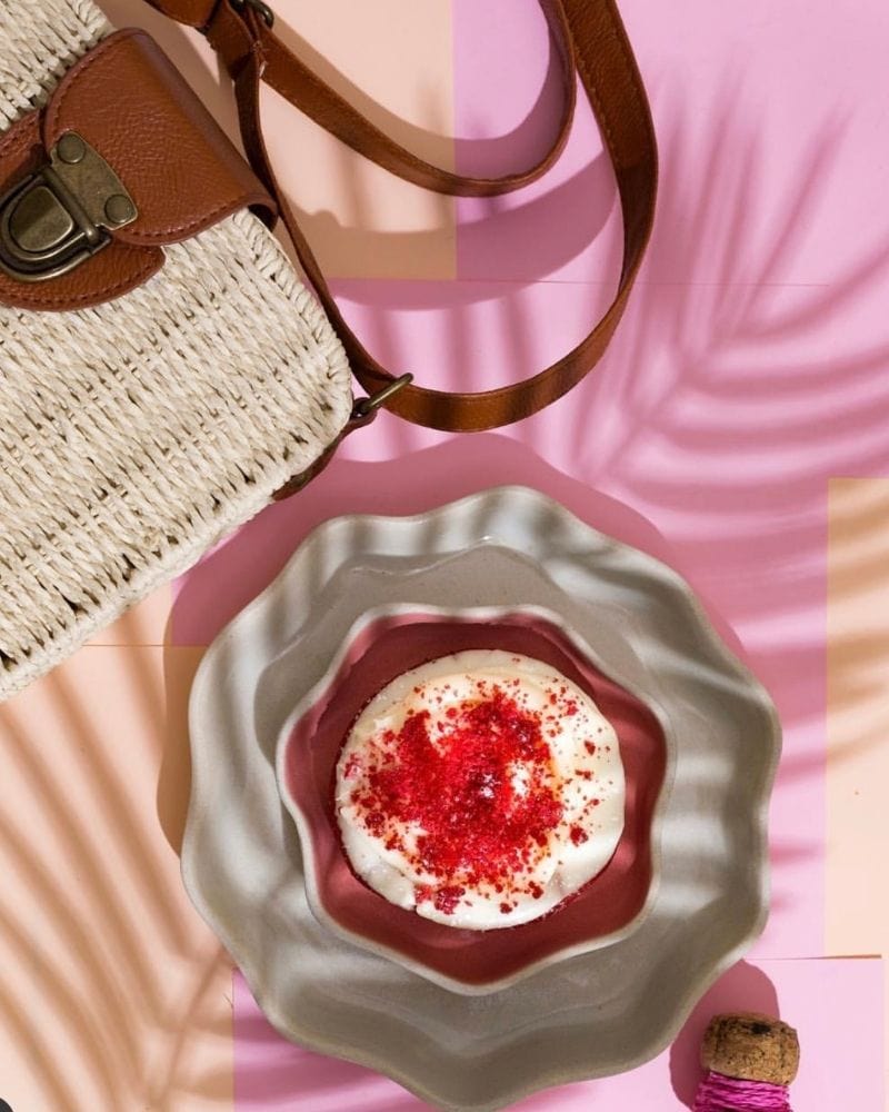 Ware Innovations Plates Pink / 122x122x24mm Small Tara Dessert Plate Pink (Set of 2)