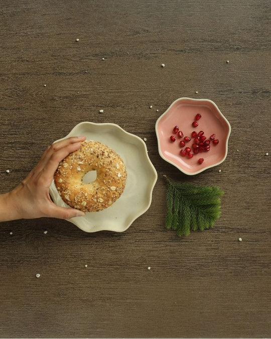 Ware Innovations Plates Pink / 122x122x24mm Small Tara Dessert Plate Pink (Set of 2)