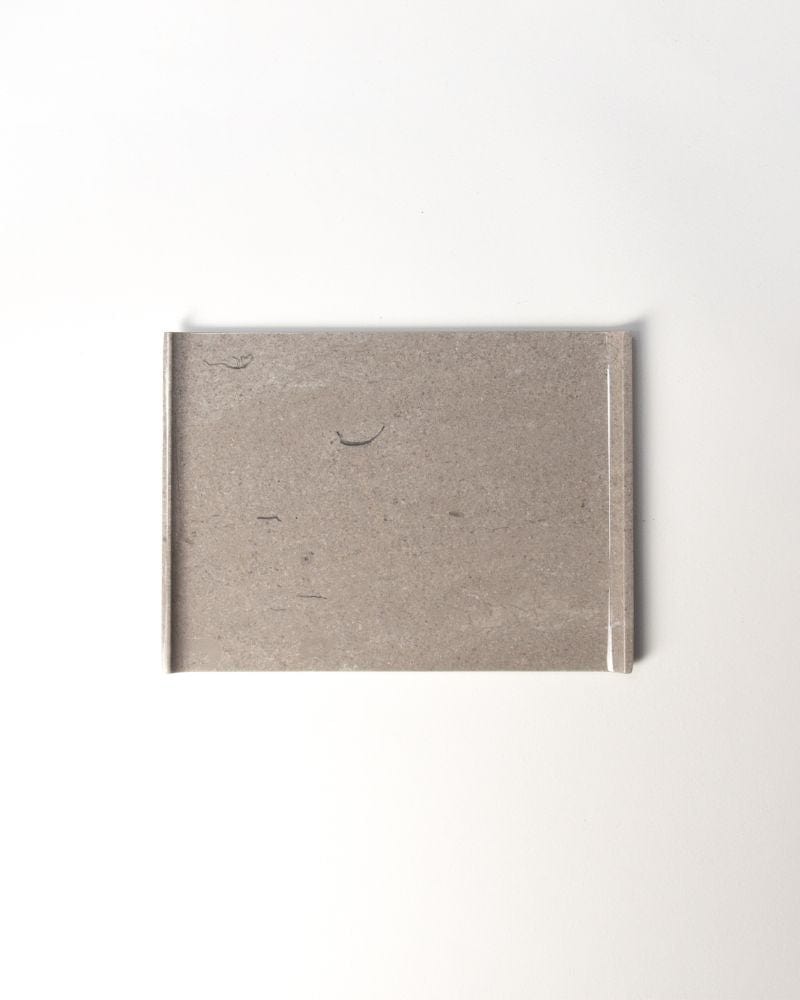 Big Lush Moon Grey Marble Tray - Gift Set