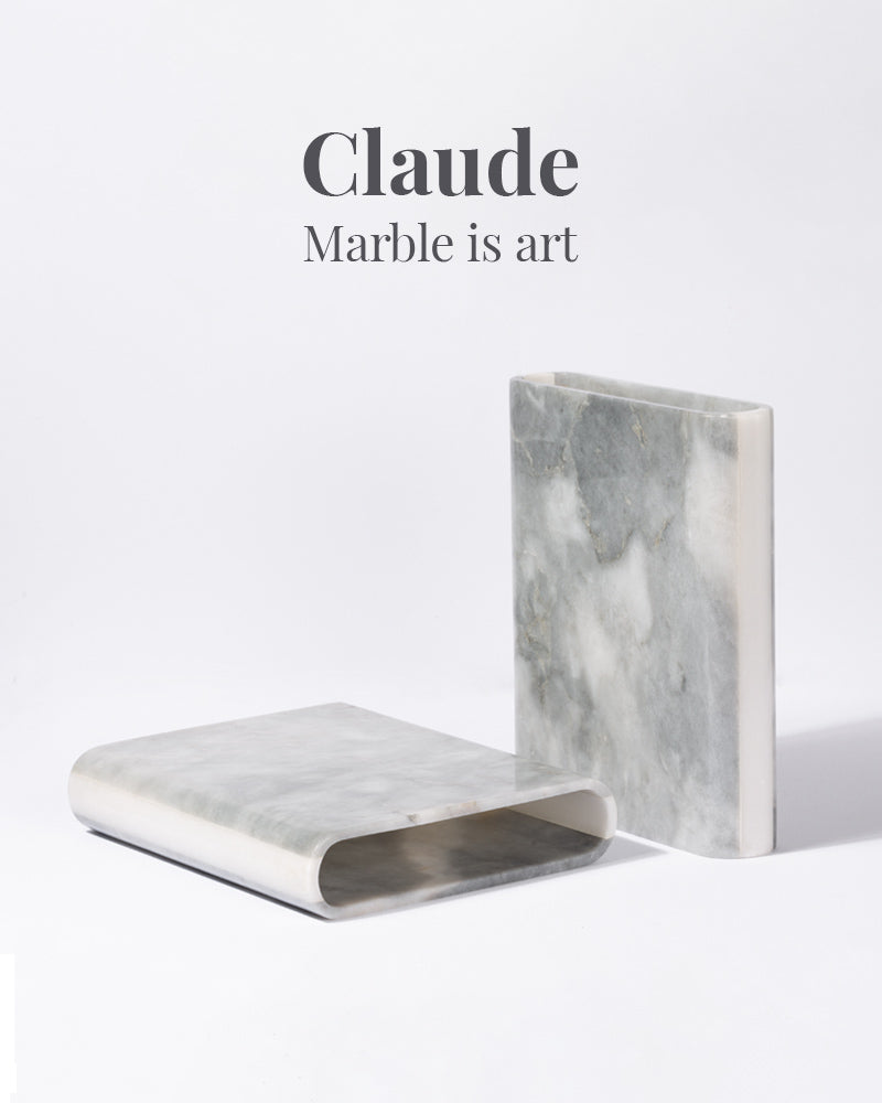 Claude Marble Vases