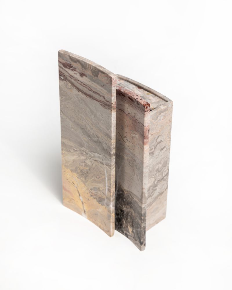 033 Rosso Arc Marble Tissue Box