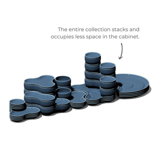 Pivot Dinner Spread Midnight Blue (23 pieces)