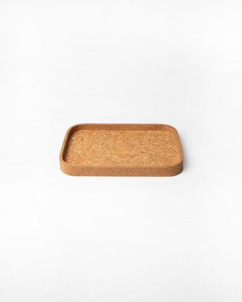 Plump Rectangular Medium Cork Tray